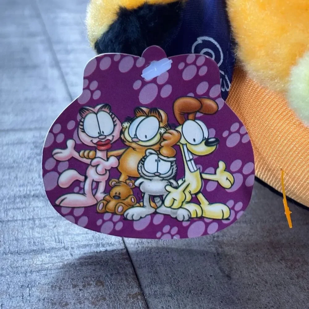 Vintage Garfield PJ Pookie Slippers Bedtime 16
